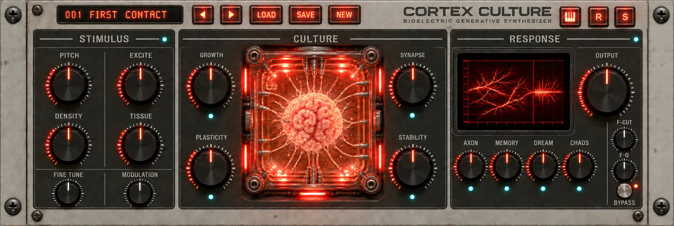 Cortex Culture, with Stimulus, Culture and Response sections